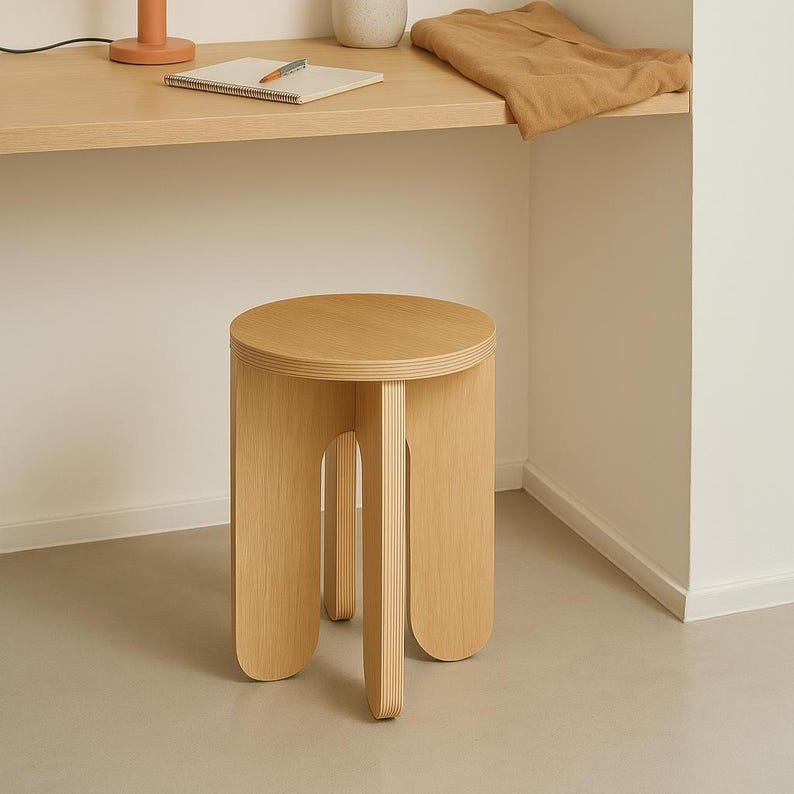 Wooden Stool. Modern Side Table. Indoor Plant Stand. Small Side Table. Modern Plant Stand. End Table. Laptop Table. Bedside Table.