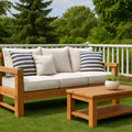 DIY Patio Sofa Plan | Outdoor/Indoor Furniture Woodworking PDF | Modern Minimalistic Couch Plans